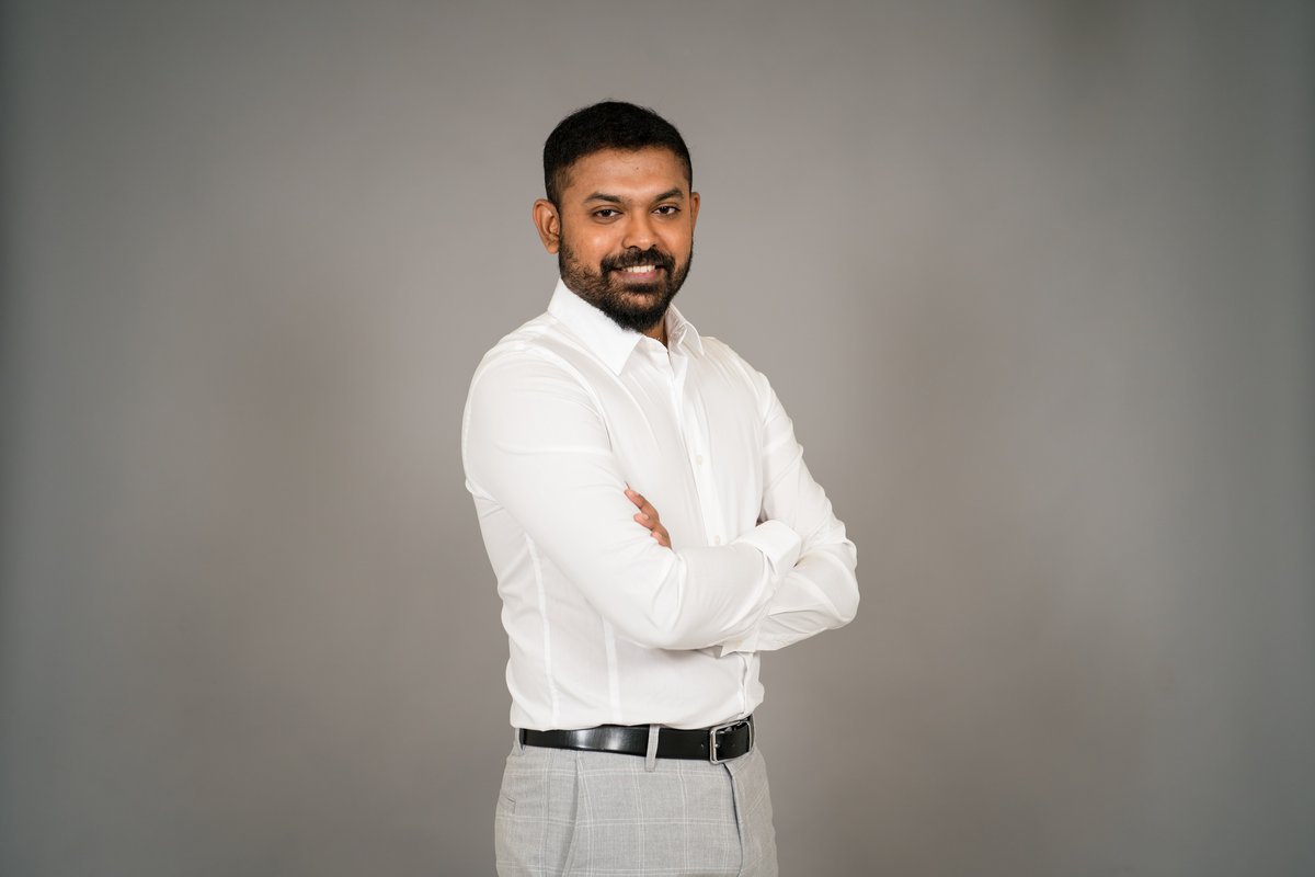 Praveen Raj, professional portrait