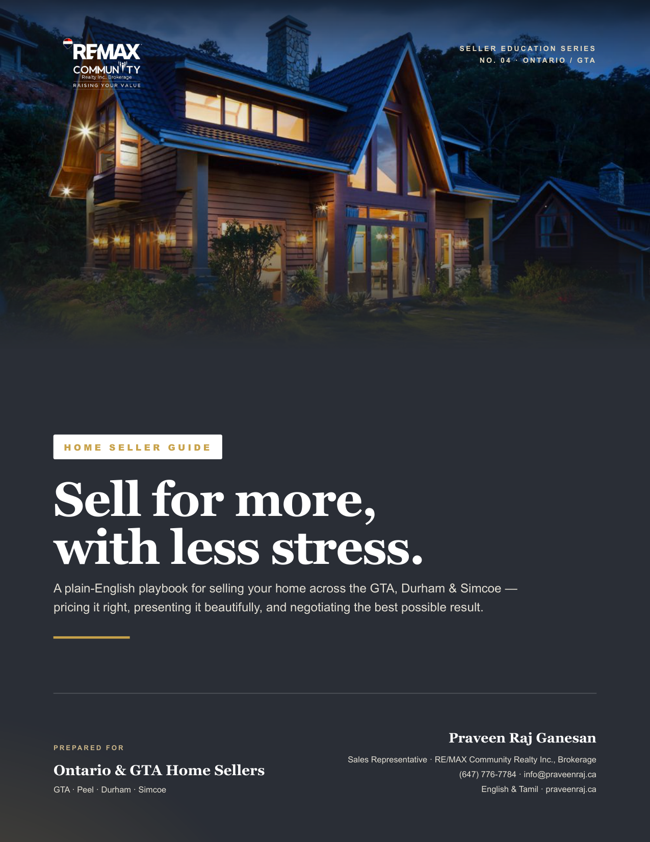 Home Seller Guide cover